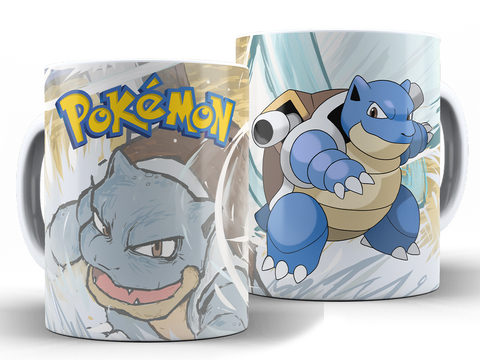 Caneca Gengar Pokémon 325ml Porcelana Preto + Caixa Brinde