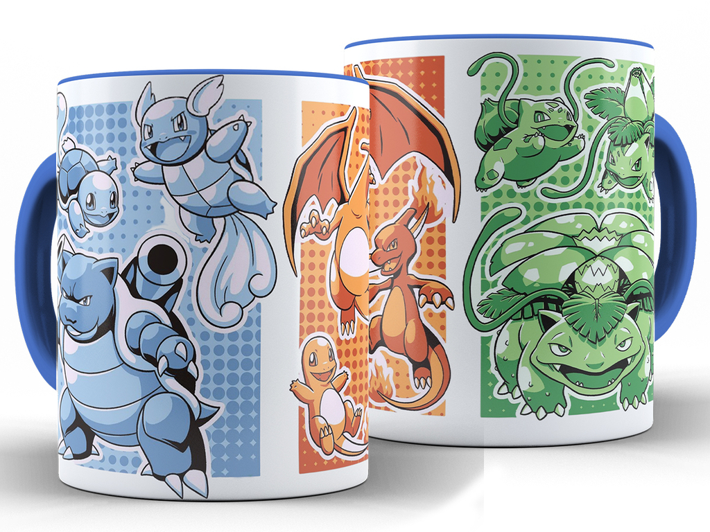 Caneca Gengar Pokémon 325ml Porcelana Preto + Caixa Brinde