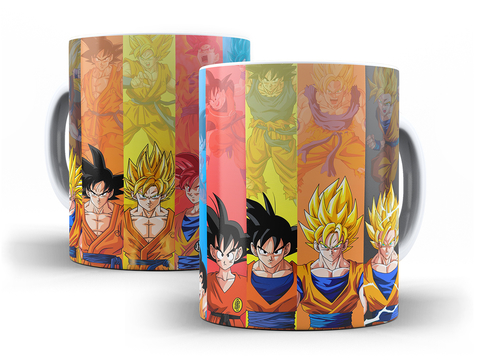 Caneca Dragonball Gohan Filho Do Goku - Amo Azulejo