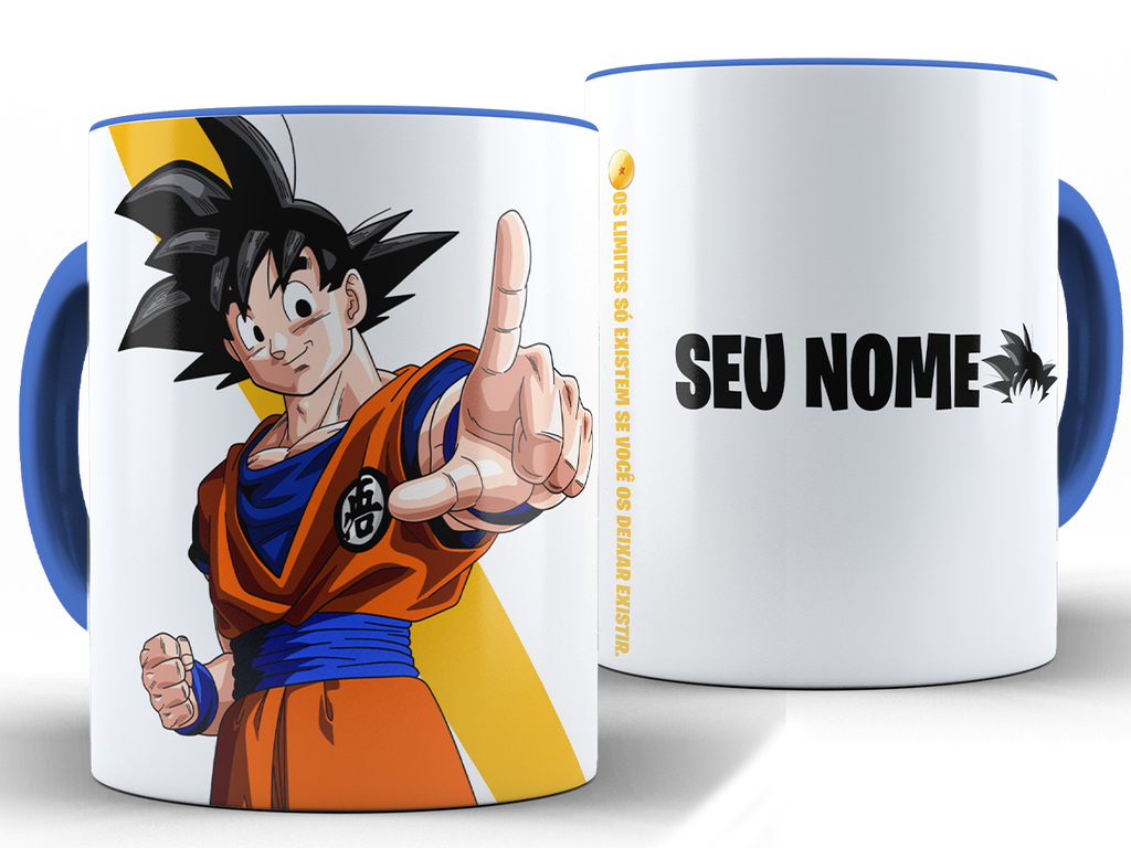 Caneca Goku e Personagens do Dragon Ball Z