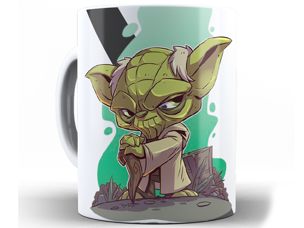 Caneca De Porcelana Aniversário, Mestre Yoda, Star Wars