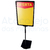 Expositor Cartaz A4 Pedestal Metiq 1m Regulavel c Proteção - loja online