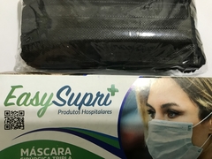 Máscara descartável cor preta easy supri - comprar online