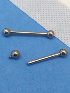 Barbell titânio 18MM (1.6mm) na internet