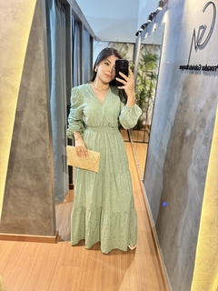 1762 - Vestido Cinderela Verde Menta - Loja Gabriela Marques