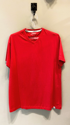 CAMISETA POÁ MASCULINA - VERMELHO