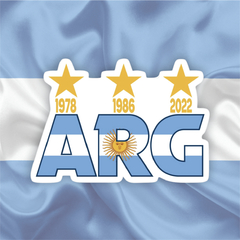 Sticker Argentina Campeon del Mundo