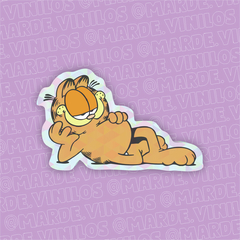 Sticker Holográfico Garfield