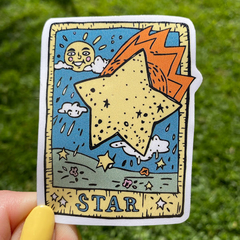 Sticker Tarot Carta "STAR" (X7) - comprar online