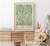 Quadro Decorativo William Morris Folhas - comprar online