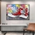 Quadro All Star Vermelho Grafite - comprar online