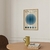 Quadro Decorativo Bauhaus Círculo Azul 1923 - comprar online