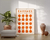 Quadro Bauhaus Orange Forms na internet