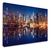 Quadro Cidade Iluminando a Noite no Lago New York - comprar online