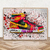 Quadro Decorativo Tênis Air Jordan Grafite - comprar online