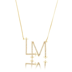 COLAR MONOGRAMA 3 LETRAS - buy online