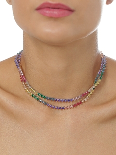 Imagem do CHOKER RIVIERA CANDY COLOR CORAÇÃO 3 GARRAS