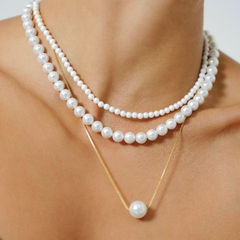 CHOKER PEROLA SHELL DELICADA