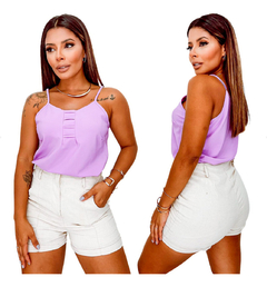 Regata Feminina Soltinha Blusa De Alcinha Básica Moda Verão na internet