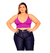 Imagem do Cropped Top Feminino Decotado Plus Size Suplex Lycra Verão