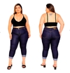 Cropped Top Feminino Decotado Plus Size Suplex Lycra Verão