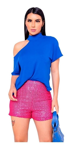 Blusinha Ciganinha Feminina Blogueira Blusa Shocker Barato