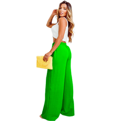 Calça Wide Leg Crepe Duna - loja online