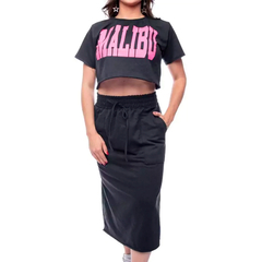 Conjunto Malibu Blusa E Saia Midi - loja online