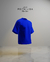 Camiseta Oversized Azul Índigo Alta Gramatura - comprar online