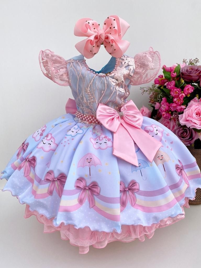 vestido temático infantil]