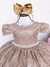 Vestido Enjoy Bebe Rendado Dourado - comprar online