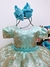 VESTIDO INFANTIL VERDE RENDA REALEZA DOURADA PRINCESA - comprar online