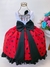 Imagem do VESTIDO INFANTIL LADY BUG BRANCO E VERMELHO COM LACINHO