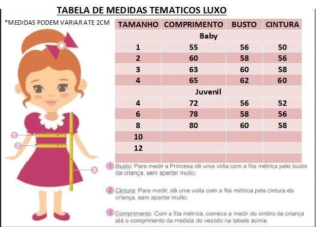 Vestido Infantil Azul Cinderela , Frozen Luxo - Menina bonita 1/2/3 Anos -  Perollas Kids