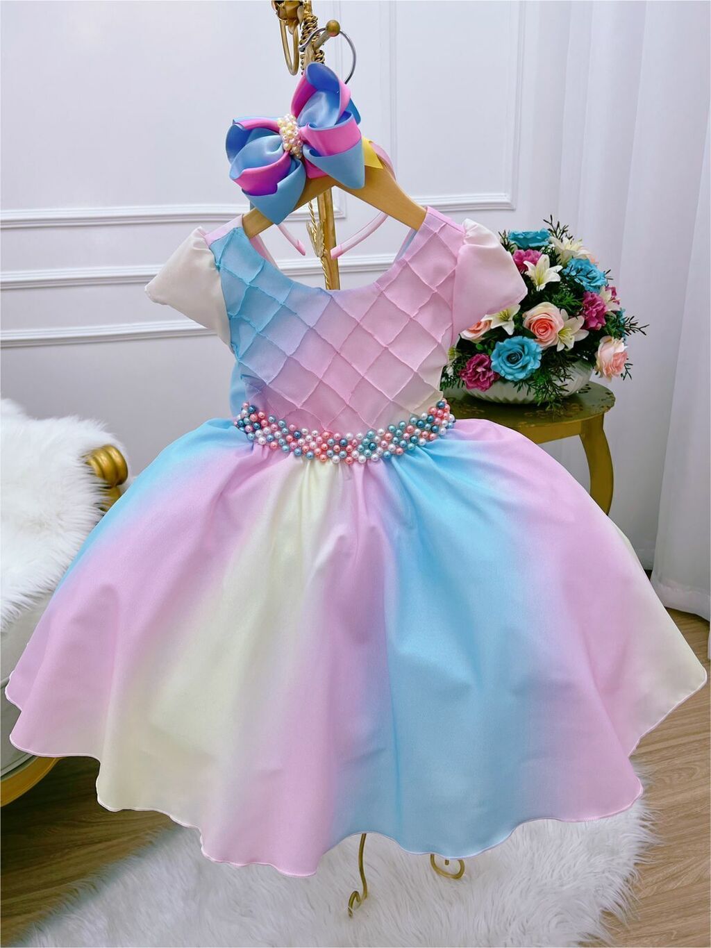 Vestido tematico chuva de amor outlet