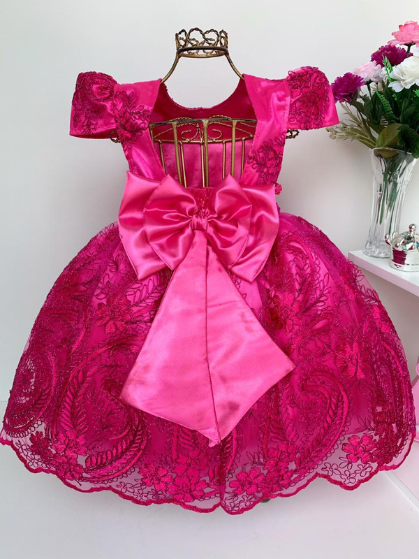 Vestido Infantil Festa Luxo Princesa Cinderela Realeza