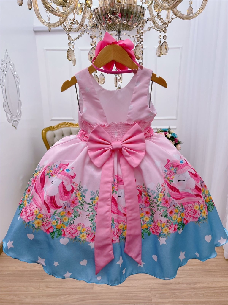 Vestido Infantil Aniversário Moana Baby E Tiara 1 A 4