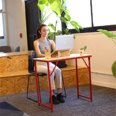 Escritorio plegable - Tiny Desk Rosa, Amarillo, Rojo - tienda online