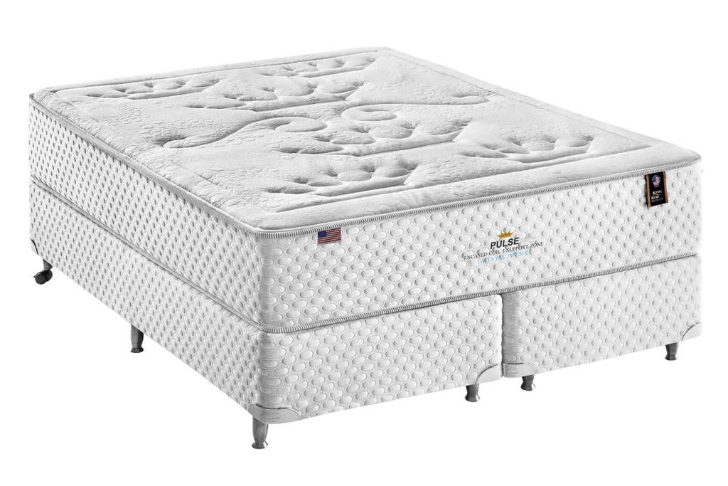 Cama Box com Colchão Queen Size King Koil Extended Life Látex - 158x198 -  Cama Box e Baú, Bicama, Colchão King, Queen, Casal, Solteiro | Mega Colchões