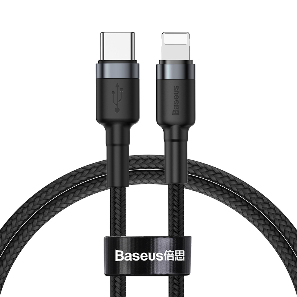 Cable 3 en 1 - USB-C a USB-C + MicroUSB + Lightning - Carga Rapida - 3a -  1.2mt * Baseus