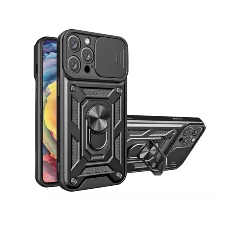 Funda Stone Armor con Anillo para iPhone