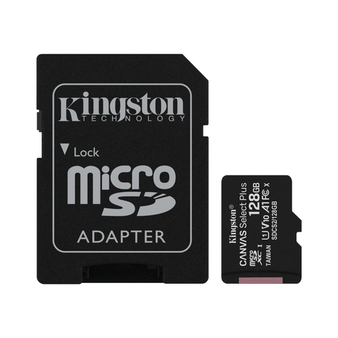 Micro Sd Kingston 128gb Canvas Plus 100mb