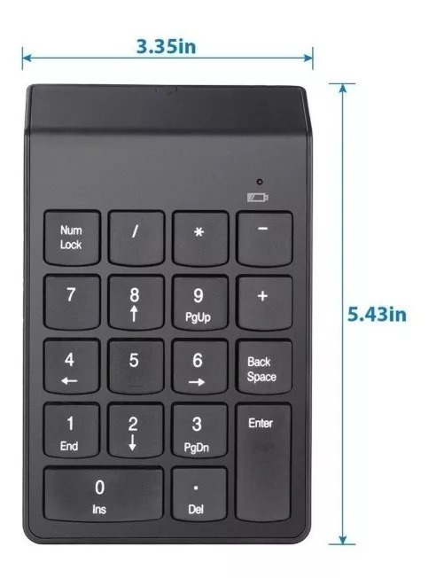 Teclado Numerico Inalambrico Comprar en Vait Store