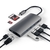 Hub USB-C multipuerto V2 a (3x USB-A - RJ45 - HDMI - MicroSD - SD) * Satechi - comprar online