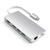 Hub USB-C multipuerto V2 a (3x USB-A - RJ45 - HDMI - MicroSD - SD) * Satechi - tienda online