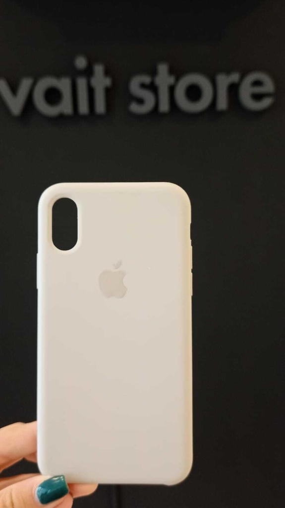 Case Carcasa Silicona para iPhone 13 Pro Max Blanco