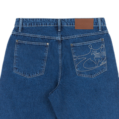 BLACKZONE DENIM SHORTS IN BLUE - EUPHORIA STORE