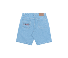 BOOTLEGGAZ DENIM SHORTS IN BLUE - comprar online