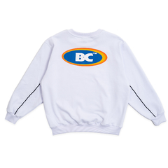 CREWNECK GOODS LOGO CLASSIC WHITE