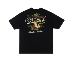 PARADISE NATION TEE IN BLACK